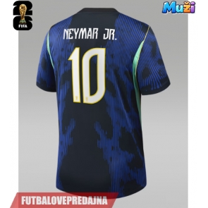 Lacne Muži Futbalové dres Brazília Neymar Jr #10 MS 2026 Krátky Rukáv - Preč